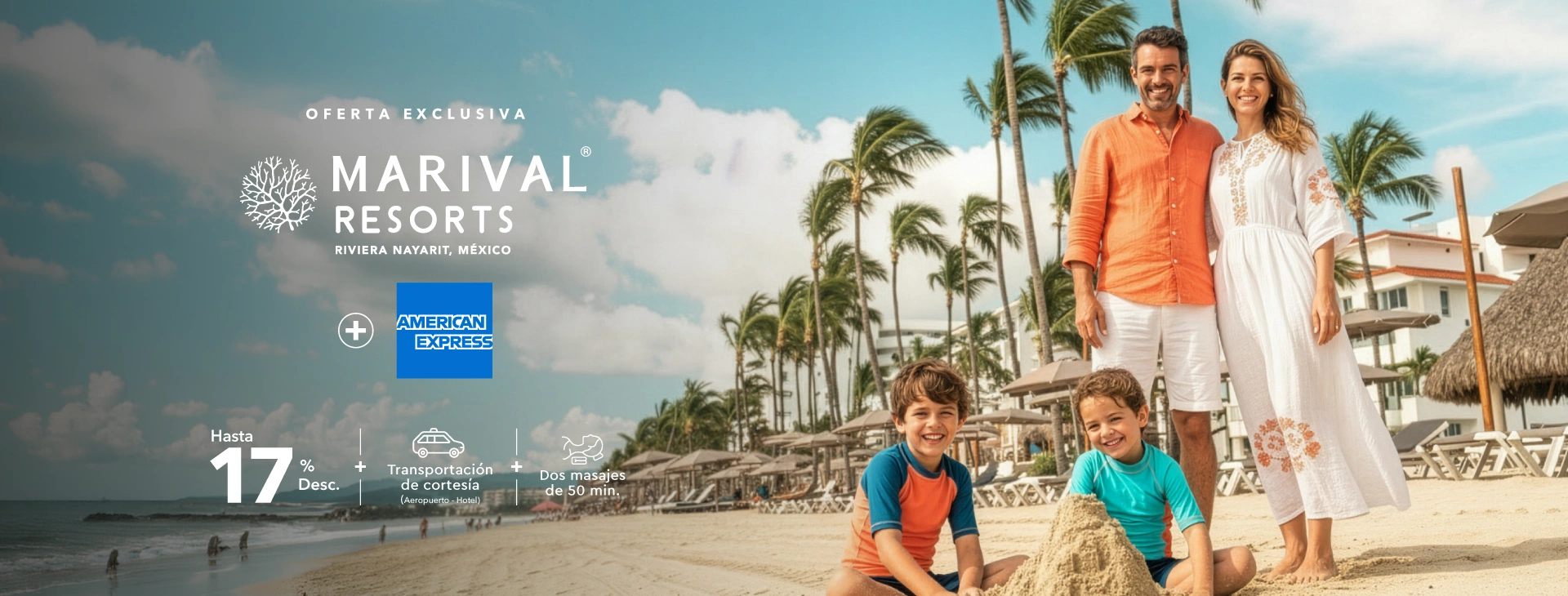 Marival Resorts + AMEX